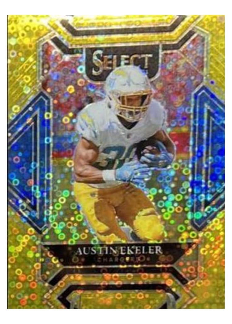 2021 Panini Select Base Set Austin Ekeler #219 card