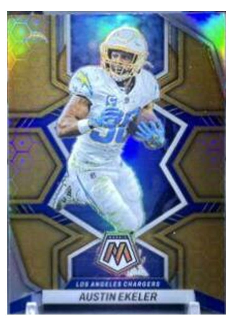 2022 Panini Mosaic Base Set Austin Ekeler #102 card