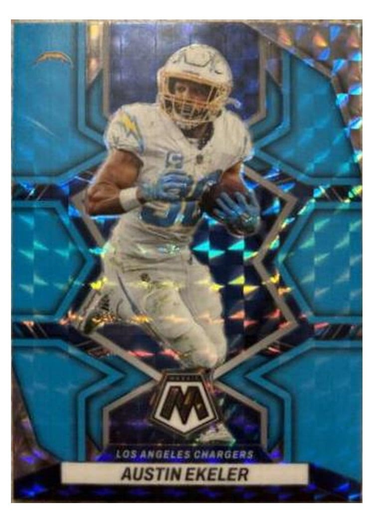 2022 Panini Mosaic Base Set Austin Ekeler #102 card