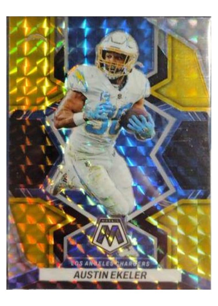 2022 Panini Mosaic Base Set Austin Ekeler #102 card