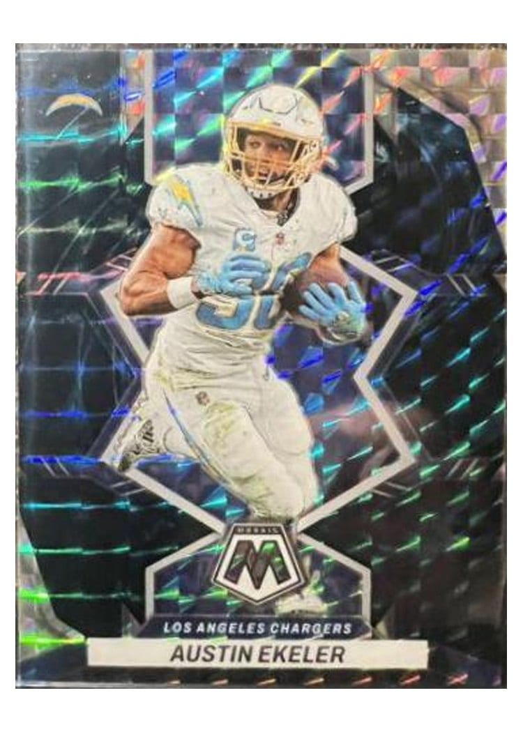 2022 Panini Mosaic Base Set Austin Ekeler #102 card