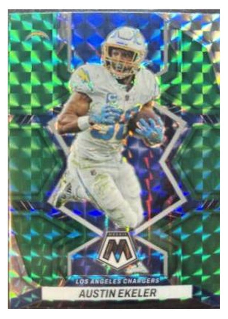 2022 Panini Mosaic Base Set Austin Ekeler #102 card