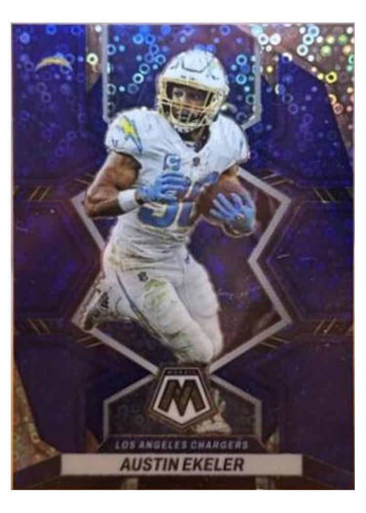 2022 Panini Mosaic Base Set Austin Ekeler #102 card