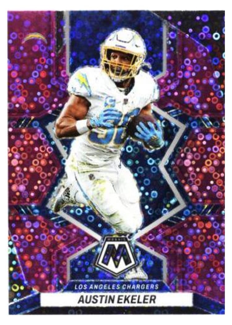 2022 Panini Mosaic Base Set Austin Ekeler #102 card