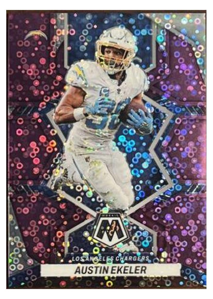 2022 Panini Mosaic Base Set Austin Ekeler #102 card