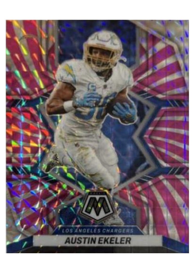 2022 Panini Mosaic Base Set Austin Ekeler #102 card