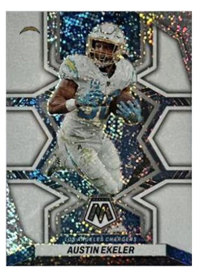 2022 Panini Mosaic Base Set Austin Ekeler #102 card