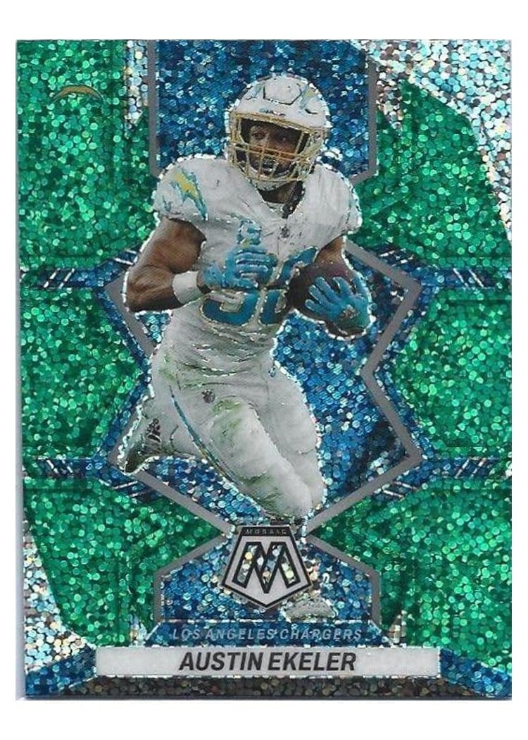 2022 Panini Mosaic Base Set Austin Ekeler #102 card