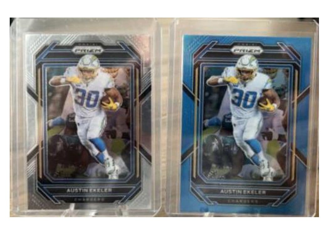2022 Panini Prizm Base Set Austin Ekeler #150 card