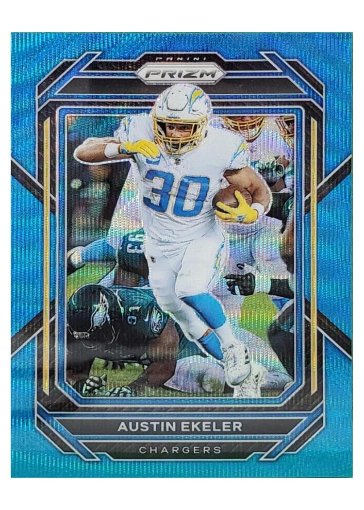 2022 Panini Prizm Base Set Austin Ekeler #150 card