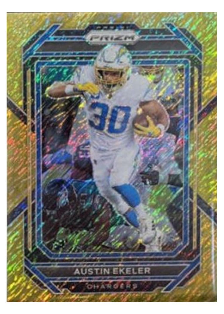 2022 Panini Prizm Base Set Austin Ekeler #150 card