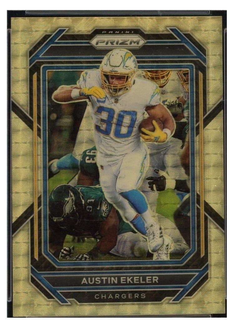 2022 Panini Prizm Base Set Austin Ekeler #150 card