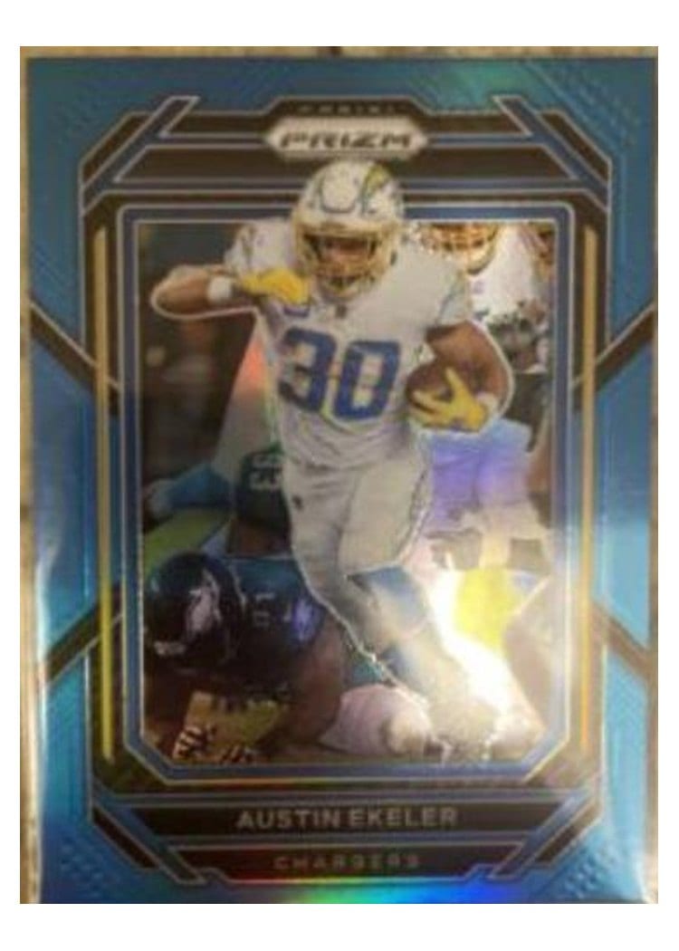 2022 Panini Prizm Base Set Austin Ekeler #150 card
