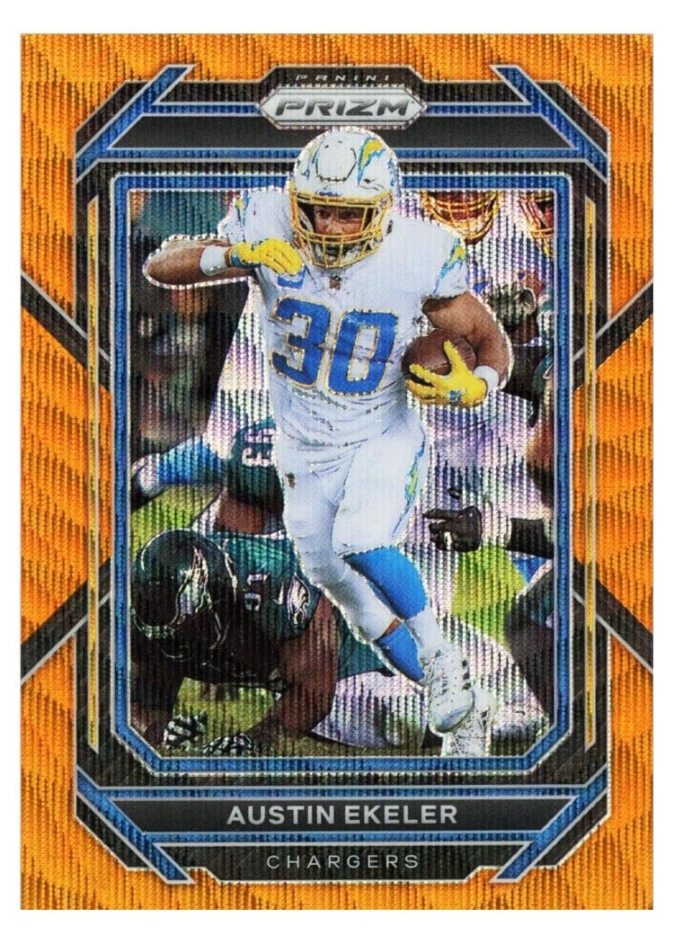 2022 Panini Prizm Base Set Austin Ekeler #150 card