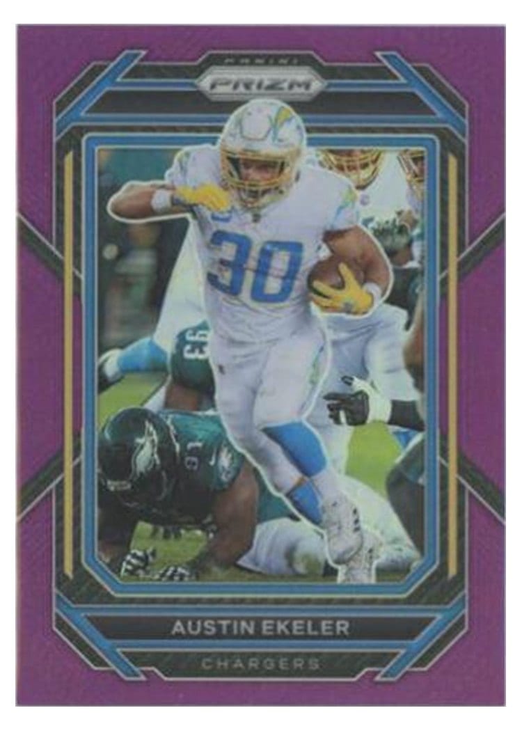 2022 Panini Prizm Base Set Austin Ekeler #150 card