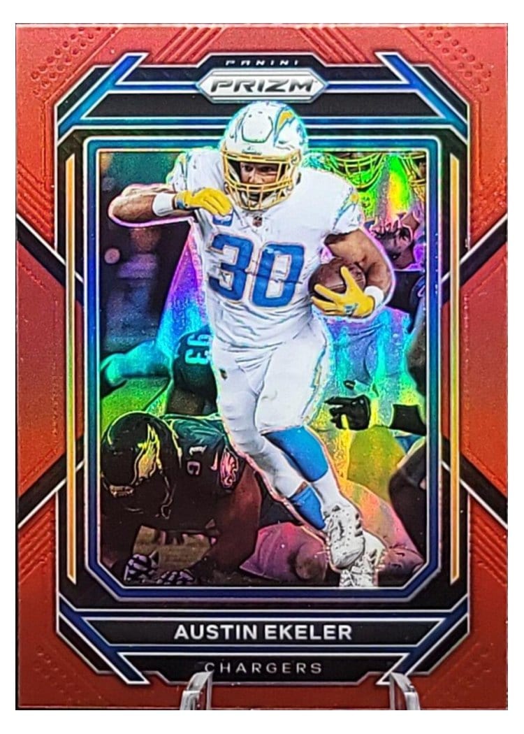 2022 Panini Prizm Base Set Austin Ekeler #150 card