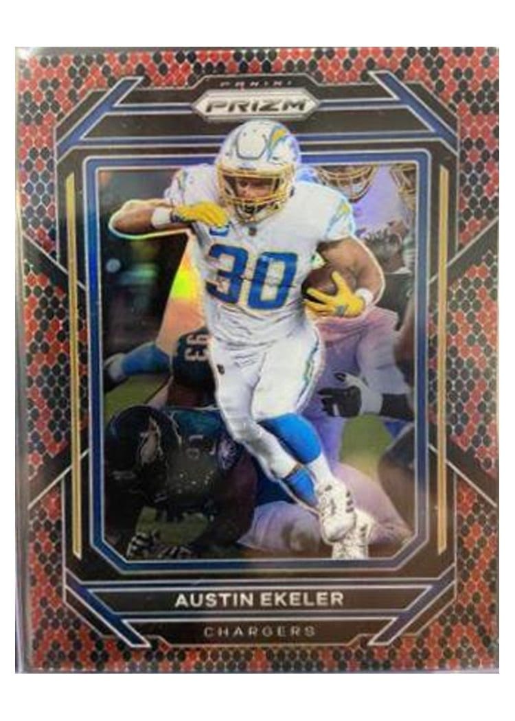 2022 Panini Prizm Base Set Austin Ekeler #150 card
