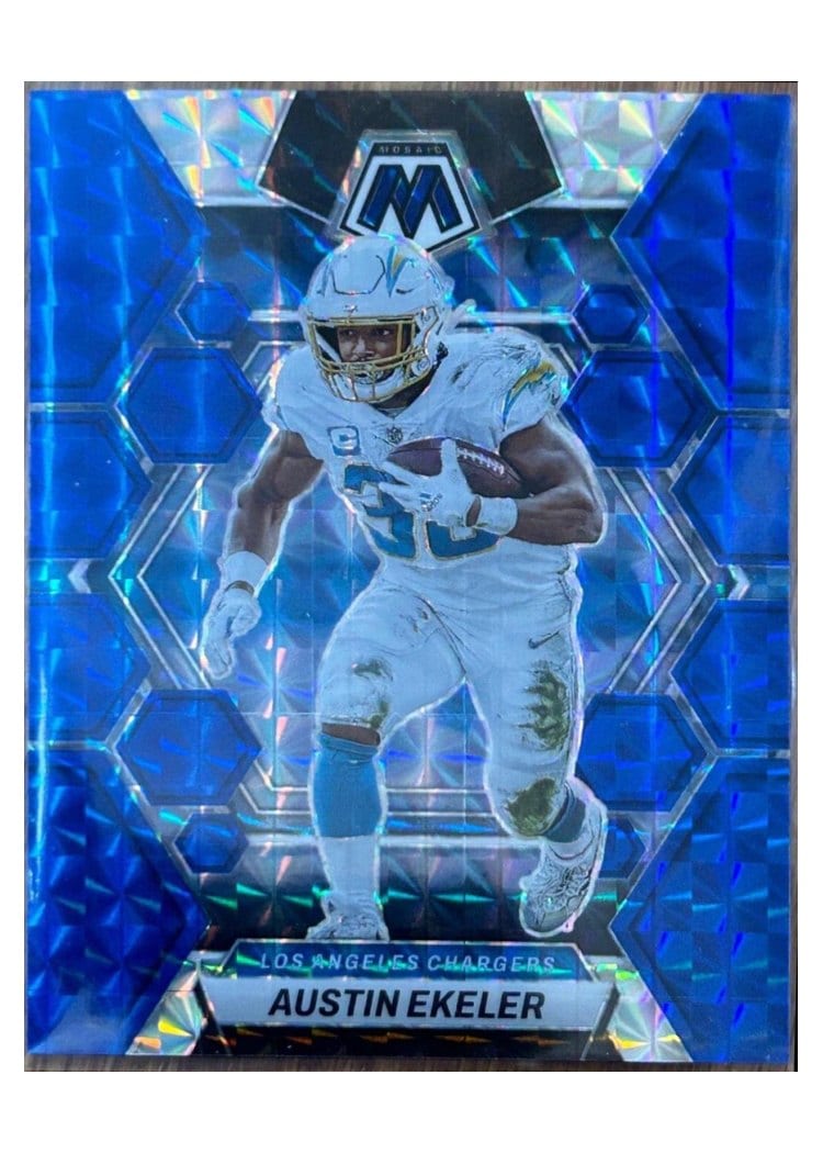 2023 Panini Mosaic Base Set Austin Ekeler #128 card