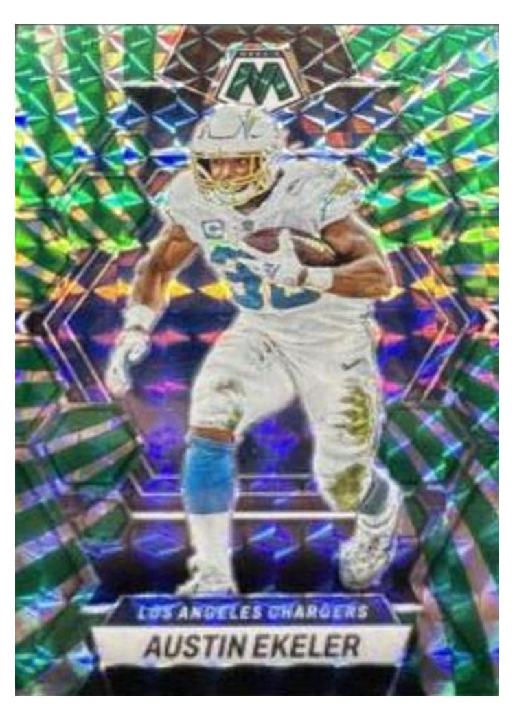2023 Panini Mosaic Base Set Austin Ekeler #128 card