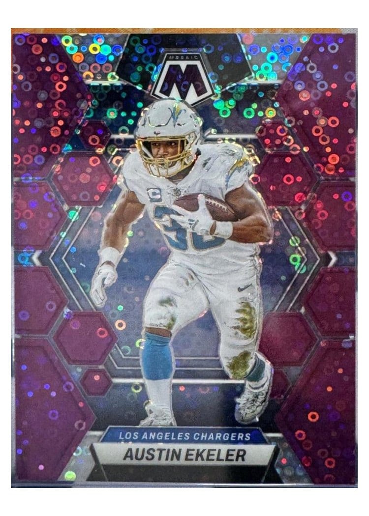 2023 Panini Mosaic Base Set Austin Ekeler #128 card