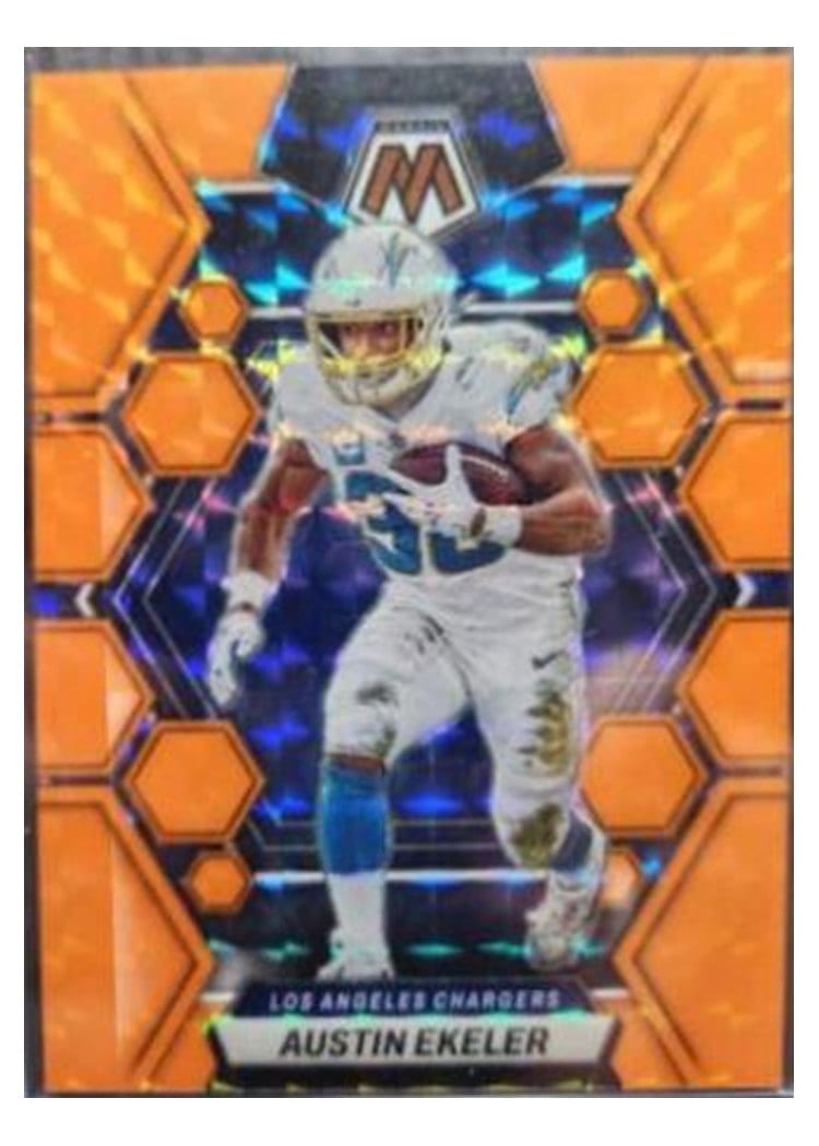 2023 Panini Mosaic Base Set Austin Ekeler #128 card