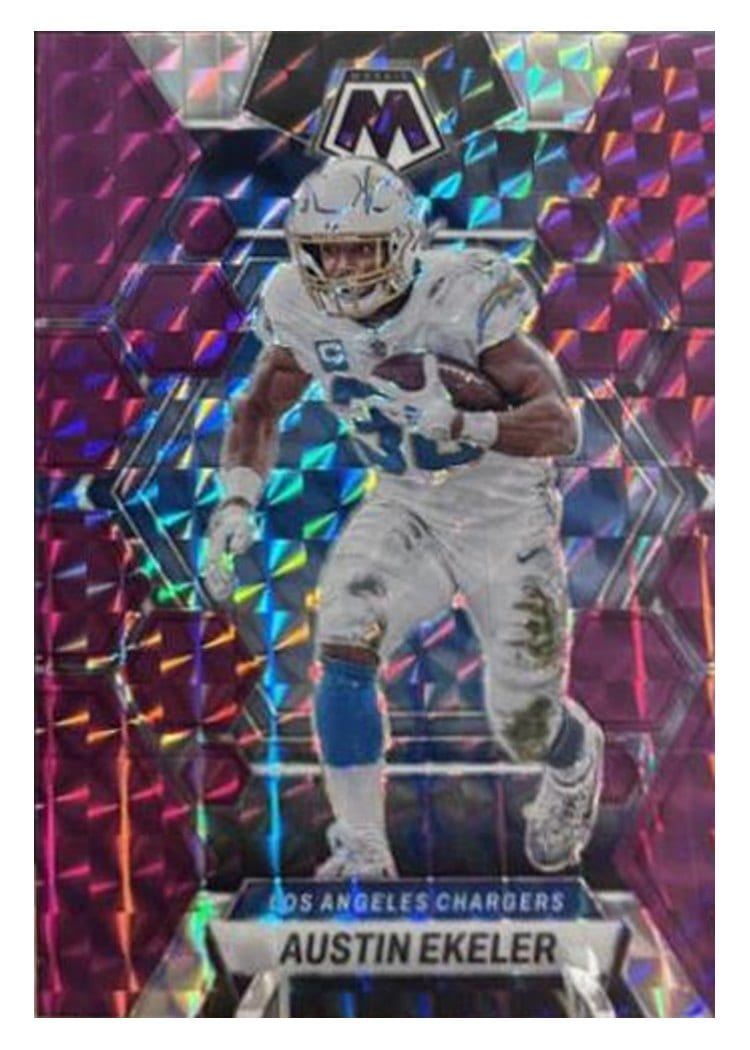 2023 Panini Mosaic Base Set Austin Ekeler #128 card