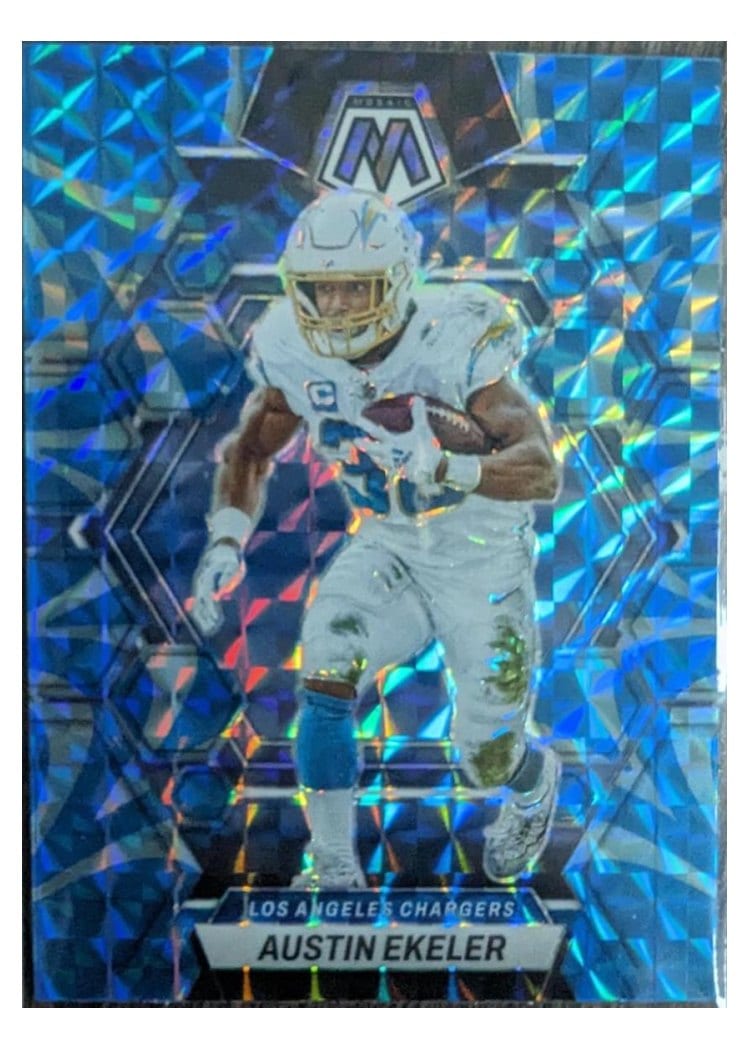 2023 Panini Mosaic Base Set Austin Ekeler #128 card