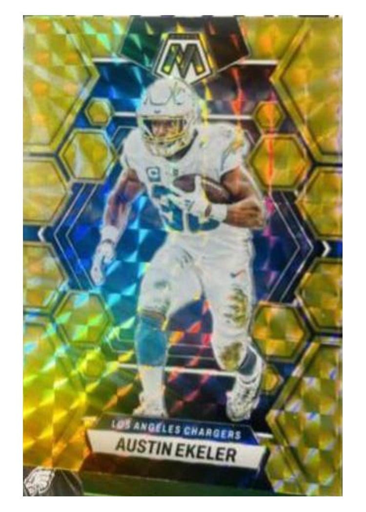 2023 Panini Mosaic Base Set Austin Ekeler #128 card