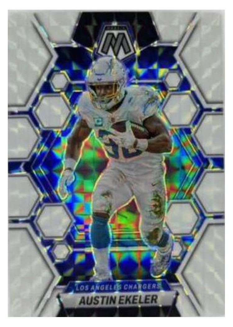 2023 Panini Mosaic Base Set Austin Ekeler #128 card