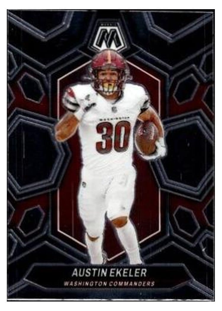 2024 Panini Mosaic Base Set Austin Ekeler #218 card