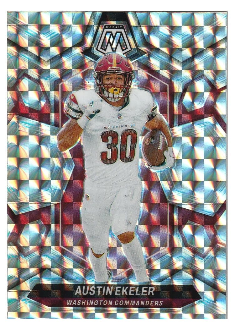2024 Panini Mosaic Base Set Austin Ekeler #218 card