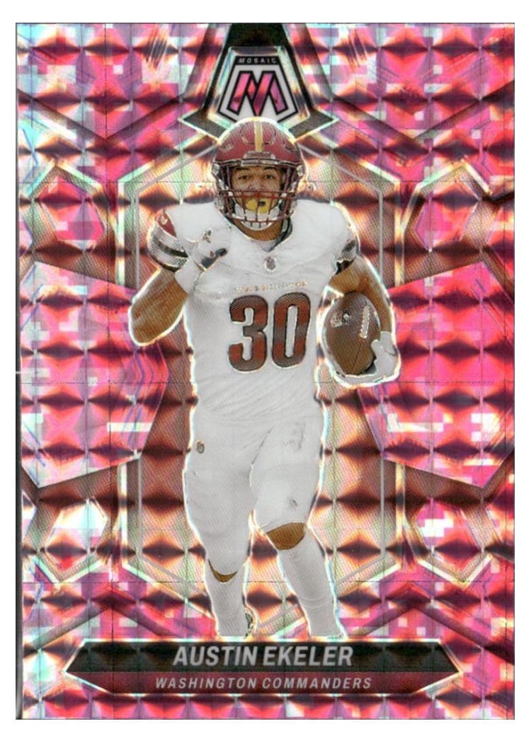 2024 Panini Mosaic Base Set Austin Ekeler #218 card