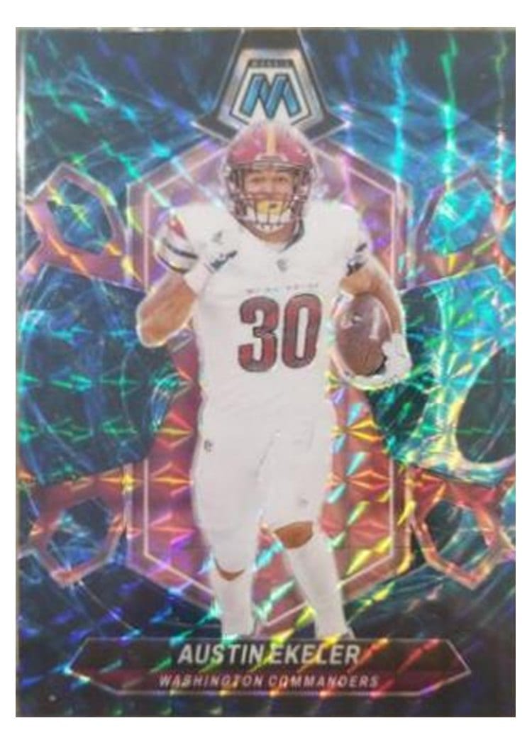 2024 Panini Mosaic Base Set Austin Ekeler #218 card