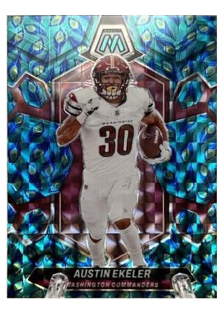 2024 Panini Mosaic Base Set Austin Ekeler #218 card