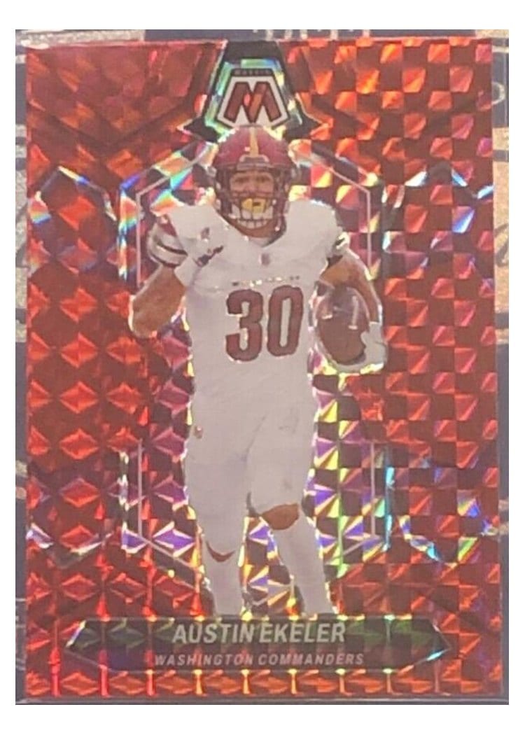 2024 Panini Mosaic Base Set Austin Ekeler #218 card