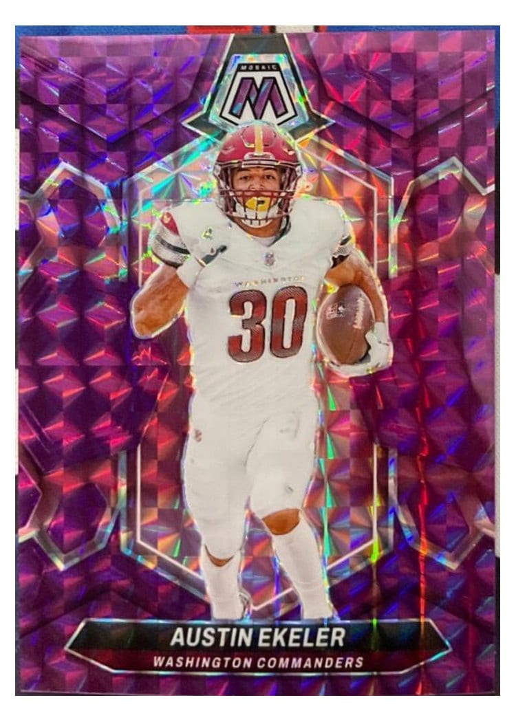 2024 Panini Mosaic Base Set Austin Ekeler #218 card