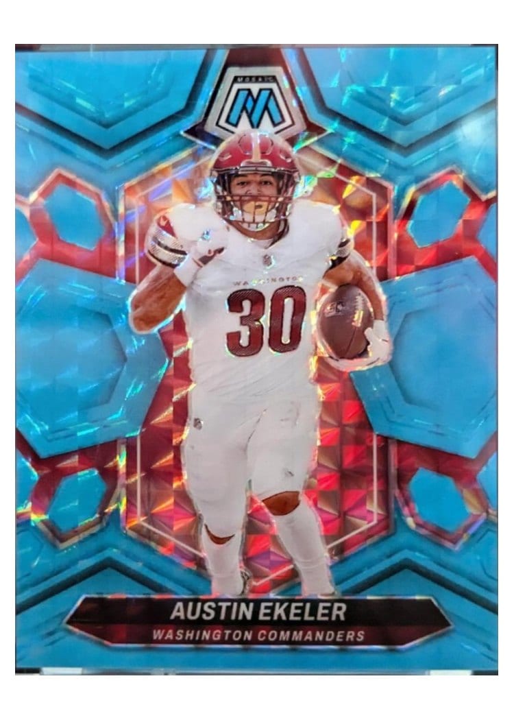2024 Panini Mosaic Base Set Austin Ekeler #218 card