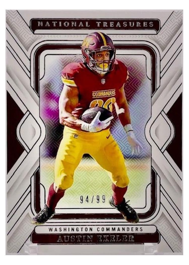 2024 Panini National Treasures Base Set Austin Ekeler #99 card