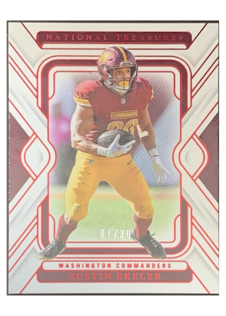 2024 Panini National Treasures Base Set Austin Ekeler #99 card