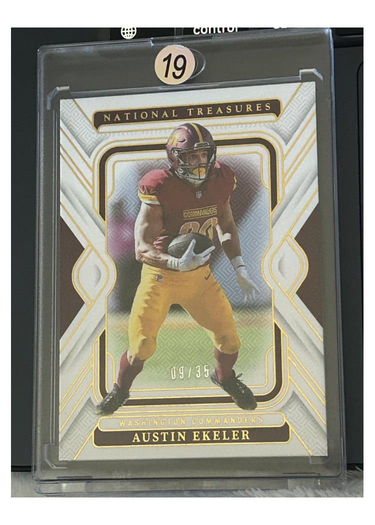2024 Panini National Treasures Base Set Austin Ekeler #99 card