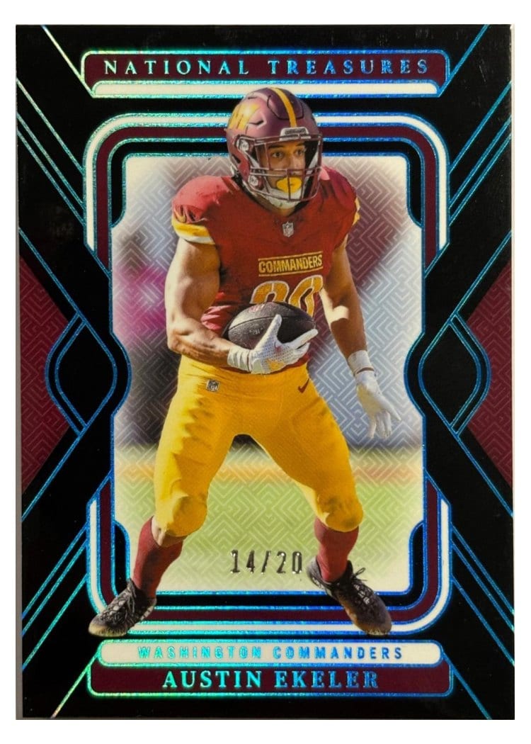2024 Panini National Treasures Base Set Austin Ekeler #99 card