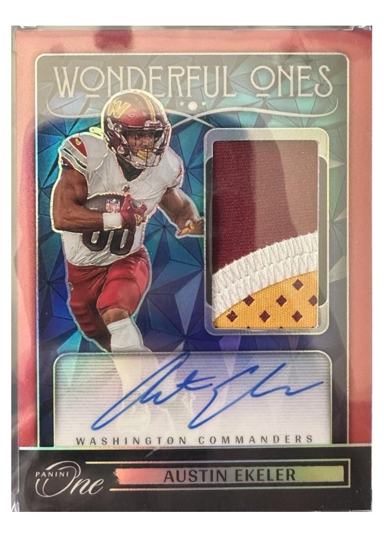 2024 Panini One Wonderful Ones Autographs Austin Ekeler #366 card