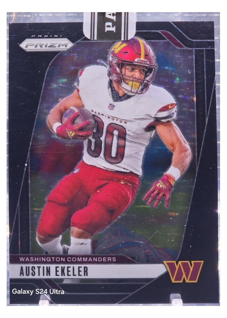 2024 Panini Prizm Base Set Austin Ekeler Stars Black #287 card