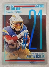 2024 Score Top 100 Austin Ekeler #21 card