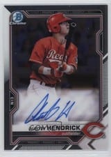 2021 Bowman Chrome Prospect Autographs Austin Hendrick #CPA-AH card
