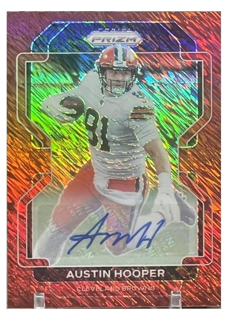 2021 Panini Prizm Base Set Austin Hooper #262 card