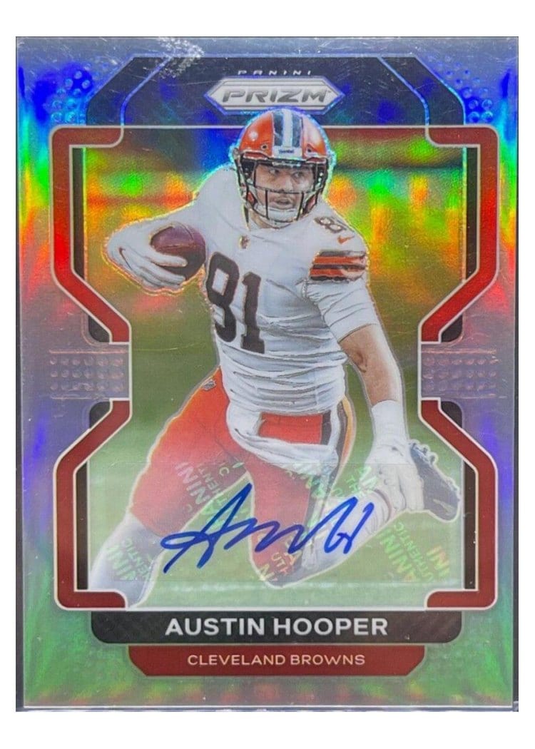 2021 Panini Prizm Base Set Austin Hooper #262 card