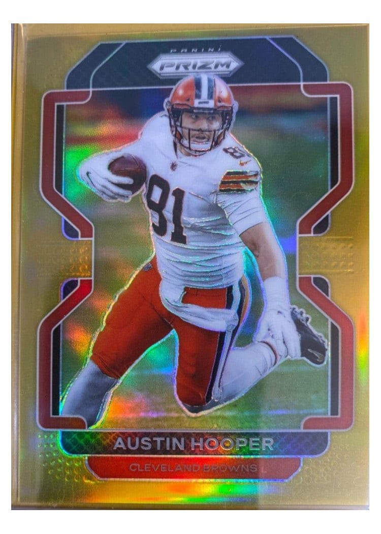 2021 Panini Prizm Base Set Austin Hooper #262 card