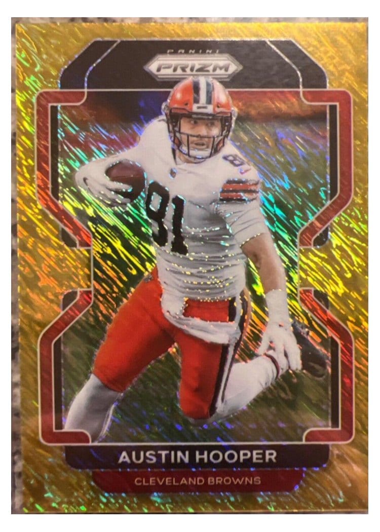 2021 Panini Prizm Base Set Austin Hooper #262 card
