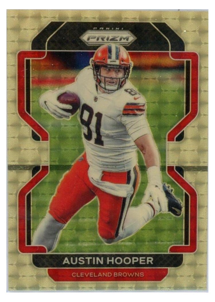 2021 Panini Prizm Base Set Austin Hooper #262 card